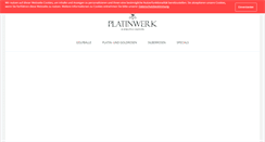 Desktop Screenshot of platinwerk.com